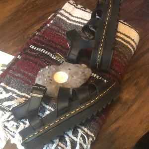 Dr. Martens Blaire platform sandals :)